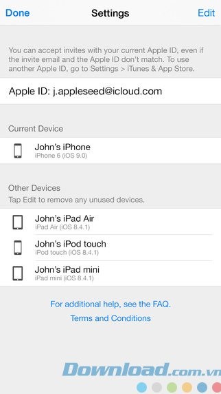 Thiết lập tài khoản