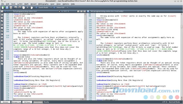 Soạn thảo văn bản định dạng LaTeX
