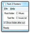 Text 2 Folders 1.0.3 Build 1 - Download & Review