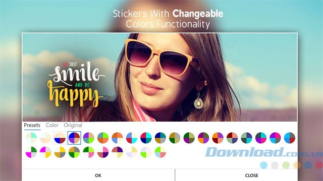 Tùy chỉnh màu sắc