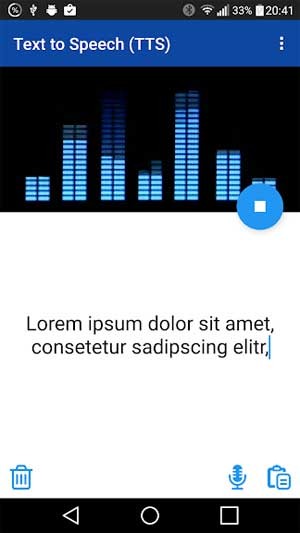 Tùy chỉnh giọng đọc của ứng dụng