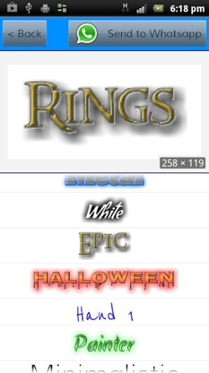 Nhiều font chữ độc đáo