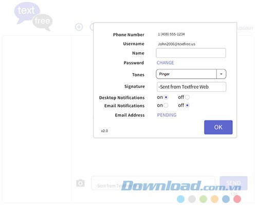 Lựa chọn cài đặt ứng dụng