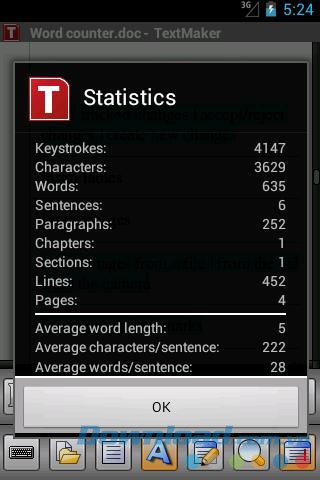 TextMaker Mobile for Android