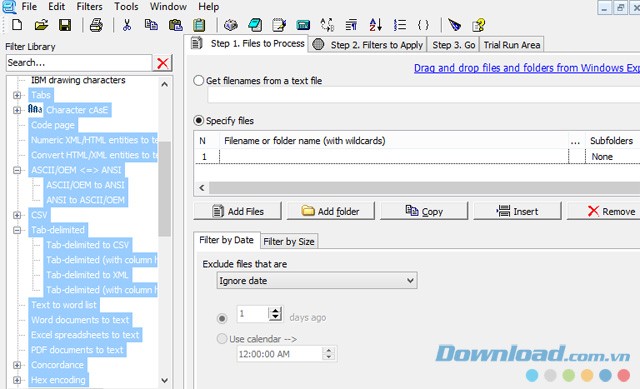 Tính năng của TextPipe Pro