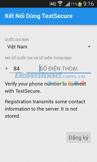 TextSecure for Android