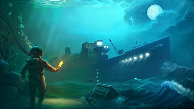 Phiêu lưu khám phá thảm họa đắm tàu trong game kinh dị góc nhìn thứ nhất Thalassa: Edge of the Abyss