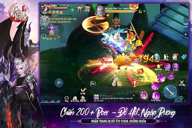 Game nhập vai tiên kiếm Thần Kiếm