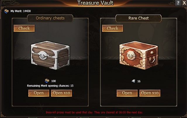 Hệ thống bảo vật