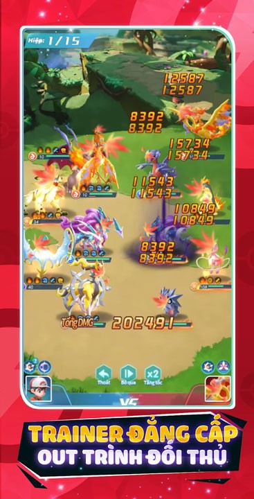 Trainer đẳng cấp, out trình đối thủ