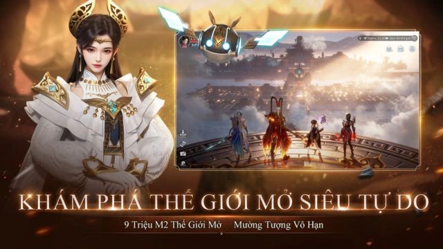 Khám phá thế giới mở siêu tự do