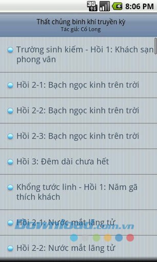 That chung binh khi truyen ky for Android