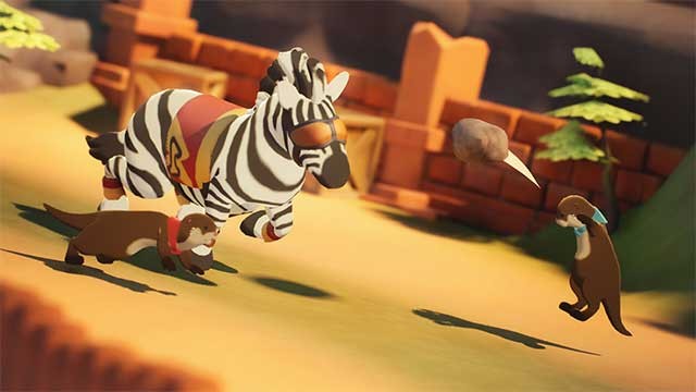 Tham gia nhiều hoạt động quậy phá cùng các loài động vật trong công viên