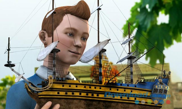 Cùng nhân vật Tintin khám phá những bí ẩn trong game