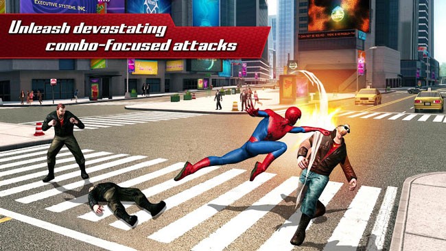 Tấn công tội phạm trong The Amazing Spider-Man 2 cho Android