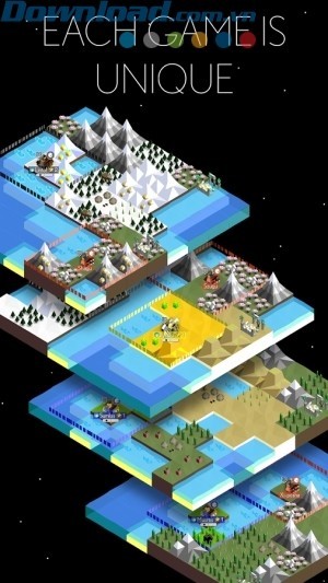 Thế giới được tạo ra ngẫu nhiên, mang đến trải nghiệm luôn mới