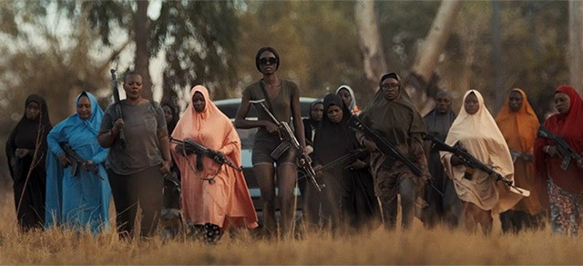 Hình ảnh trong bộ phim tội phạm hành động The Black Book của điện ảnh Nollywood