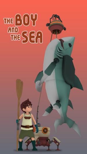 The Boy and The Sea là một game arcade chiến đấu với cá mập thú vị