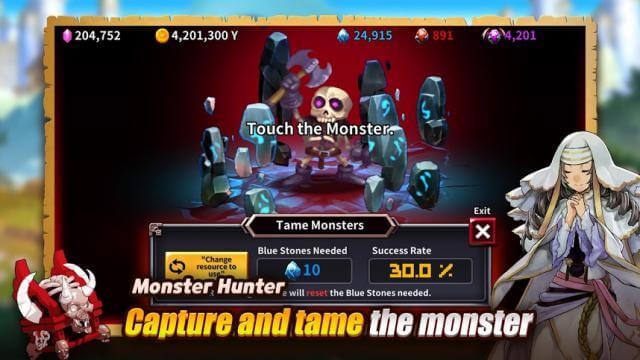 Bắt và thuần hóa quái vật