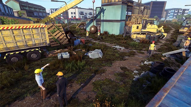 Trở thành ông chủ 1 công ty xây dựng dân dụng trong game giả lập The Constructors