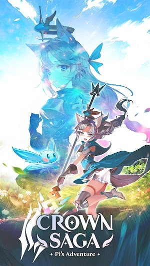 The Crown Saga cho bạn tham gia hành trình cùng cô gái sói Pi trong sứ mệnh cứu thế giới