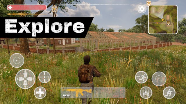 Người chơi được tự do khám phá môi trường xung quanh trong game The Dead Inside