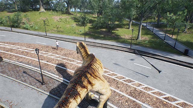 Tấn công những kẻ ngáng đường trong game The Dinosaurs Are Here