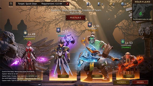 The Dragon Odyssey lai giữa phong cách ARPG chặt chém với MMORPG kỳ ảo