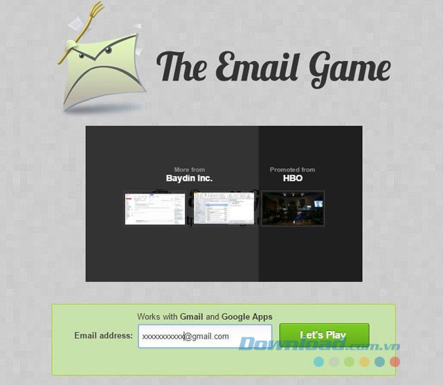 Điền địa chỉ email để bắt đầu