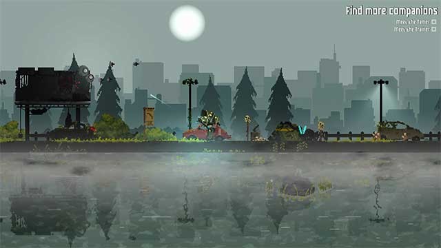 Thu thập tài nguyên, xây trại và thiết lập phòng thủ vào ban ngày