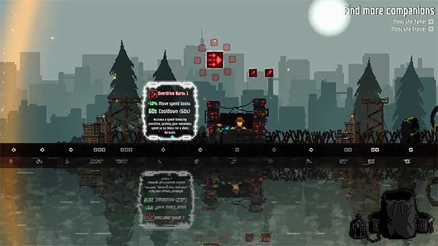 Mở khóa thương nhân để mua kỹ năng và bẫy mới