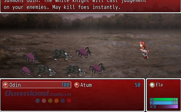 Triệu hồi thần Odin hỗ trợ trong game nhập vai The End of an Age: Fading Remnants cho máy tính