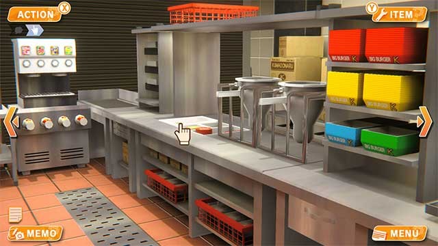 Tìm kiếm các vật phẩm quanh cửa hàng để giải đố