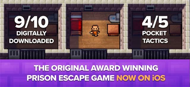 Trải nghiệm game hành trình vượt ngục The Escapists trên thiết bị iOS
