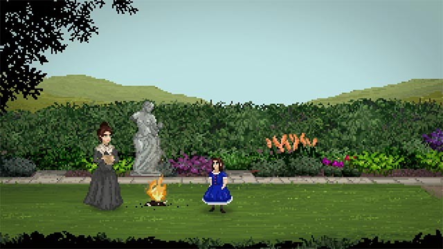 The Excavation of Hob’s Barrow sở hữu đồ họa pixel-art độc đáo và đầy màu sắc