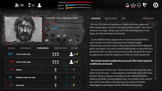 Khơi dậy nhân tính và lòng trắc ẩn của bạn trước mỗi nhiệm vụ tra tấn trong The Executioner