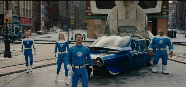 Một cảnh trong phim The Fantastic Four 4: First Steps