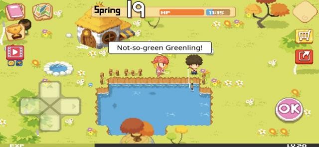 Rất nhiều hoạt động cho bạn thực hiện như trồng trọt, câu cá, thu hoạch...