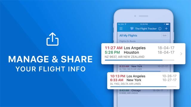 Quản lý và chia sẻ thông tin chuyến bay