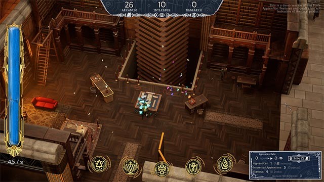 Đào tạo học viên về phép thuật, điều khiển tâm trí và đẩy họ tới những giới hạn mới