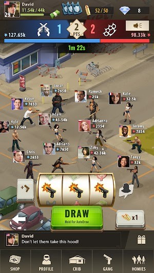 Tham gia các cuộc chiến dữ dội