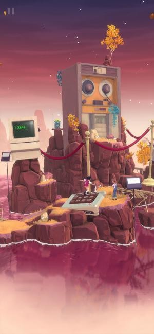 Thao tác với thời gian để giải các câu đố và leo lên đỉnh mỗi hòn đảo