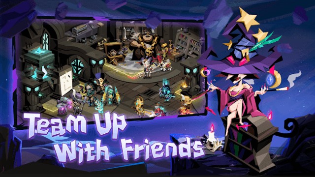 Lập team cùng bạn bè