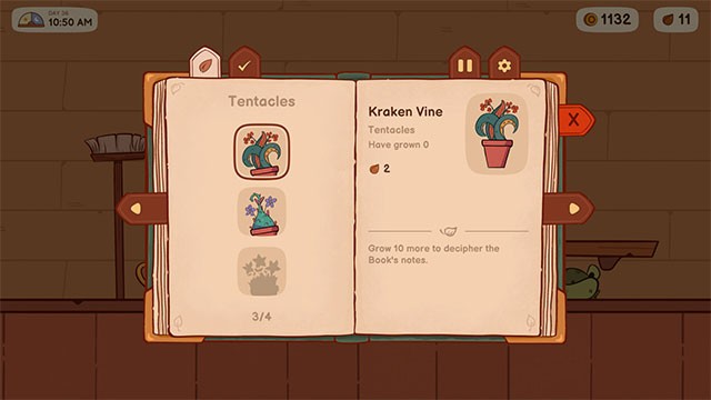 Khám phá bí ẩn của từng loại cây ma thuật trong thế giới game The Green Book