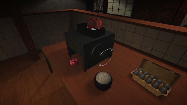 Làm cơm thịt viên chiên, phục vụ khách hàng và nâng cấp cửa hàng The Hambagu Shop