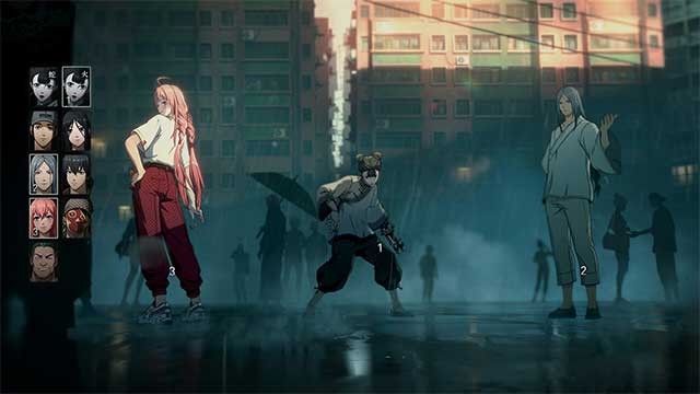 Mỗi nhân vật đều được thiết kế ấn tượng với kỹ năng võ thuật riêng