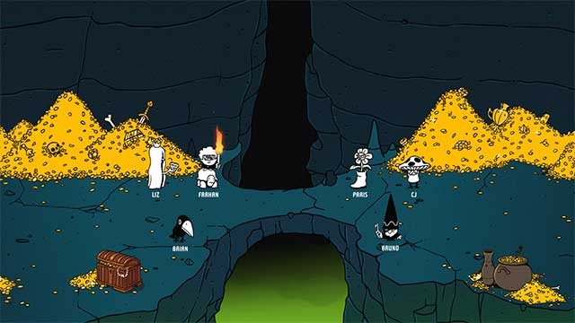 Người chơi có thể sử dụng điện thoại hoặc máy tính bảng để chơi cùng nhau