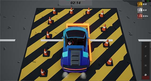 Thể hiện tài năng lái và đỗ xe của bạn để nhận được điểm thưởng XP