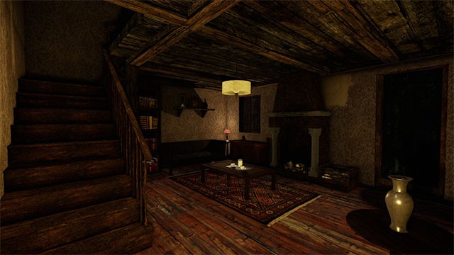 The Land of Pain là sự pha trộn của phong cách sinh tồn kinh dị với phiêu lưu giải đố