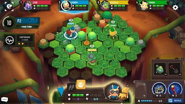 Chiến đấu với hàng chục con bọ khác